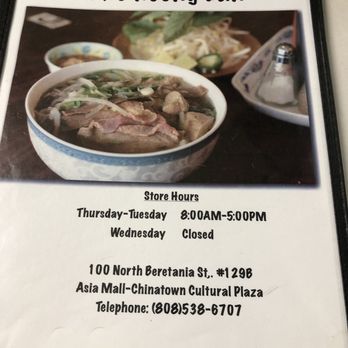 Pho Huong Lan - Vietnamese Near Me - Honolulu, Hawaii Pho Huong Lan - Vietnamese Near Me - Honolulu, Hawaii
