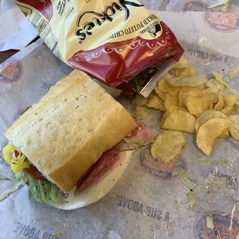 Jersey Mike's Subs - Sample of the awesome Italian! - Fast Food Near Me - Dedham, Massachusetts Jersey Mike's Subs - Sample of the awesome Italian! - Fast Food Near Me - Dedham, Massachusetts