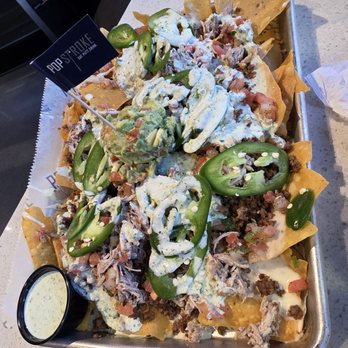 PopStroke - Amaaaaaazing flavorful nachos! - Mini Golf Near Me - Paradise, Nevada