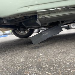 B & J Service Center - Piece of metal dragging from my car