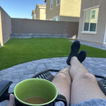 LV Synthetic Grass - Enjoying the beautiful view of our new backyard - Artificial Turf Near Me - Las Vegas, Nevada LV Synthetic Grass - Enjoying the beautiful view of our new backyard - Artificial Turf Near Me - Las Vegas, Nevada