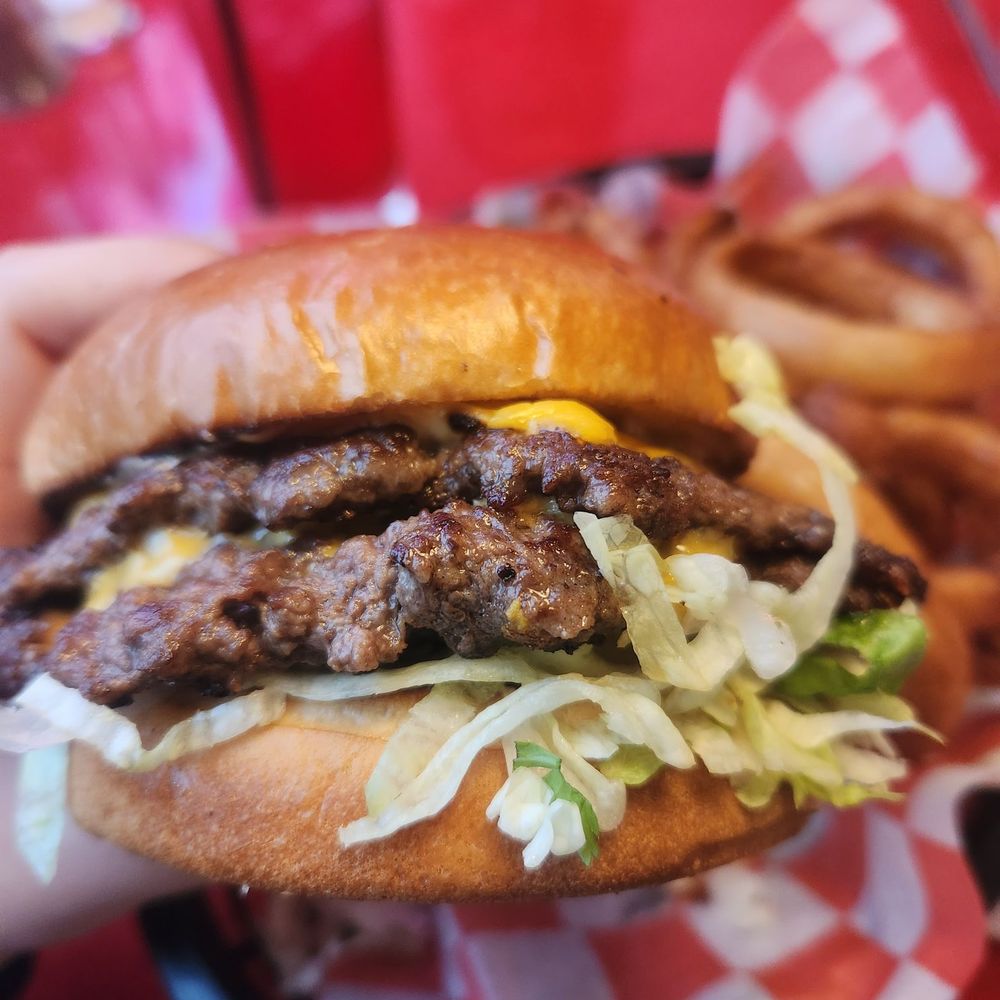 Doinks Burger Joint - The OG (closeup) - Burgers Near Me - Cleveland, Ohio