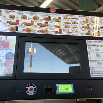 Sonic Drive-In - a menu on a vending machine - Burgers Near Me - Newburgh, Indiana Sonic Drive-In - a menu on a vending machine - Burgers Near Me - Newburgh, Indiana