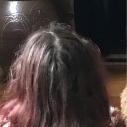 Uneven koolaid pink Uneven koolaid pink