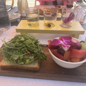 Crown Bistro - Avocado toast with fruit! - Breakfast & Brunch Near Me - Coronado, California Crown Bistro - Avocado toast with fruit! - Breakfast & Brunch Near Me - Coronado, California