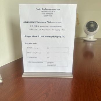 Family AcuCare - Services of menu - Acupuncture Near Me - Walnut, California Family AcuCare - Services of menu - Acupuncture Near Me - Walnut, California