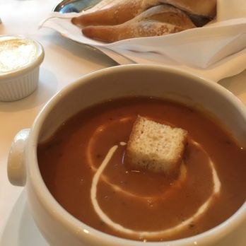 Chops Grill - Lobster bisque soup- creamy and smooth with a pleasant lobster taste. Could be better if there were real chunks of lobster in it. - Diners Near Me - Fort Lauderdale, Florida