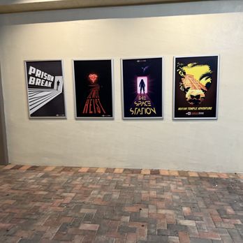 Red Button Escape - Inside before the main doors - Escape Games Near Me - Coral Springs, Florida