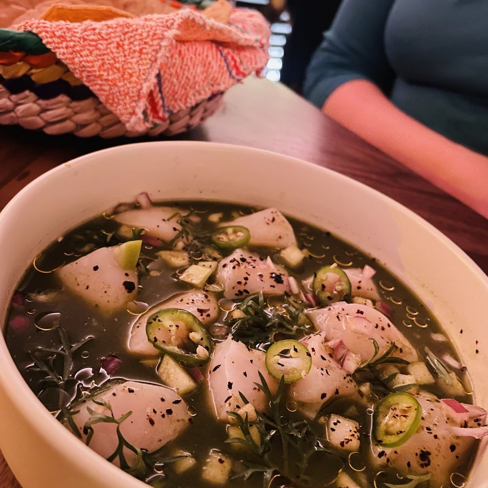 Cantina Calafia - Maine Scallop Aguachile - Mexican Near Me - Portland, Maine