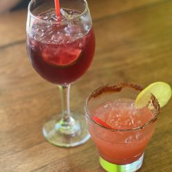 Sangria & Mexican Candy Margarita