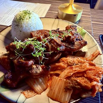 Nova Kitchen & Bar - Galbi plate - Asian Fusion Near Me - Garden Grove, California Nova Kitchen & Bar - Galbi plate - Asian Fusion Near Me - Garden Grove, California
