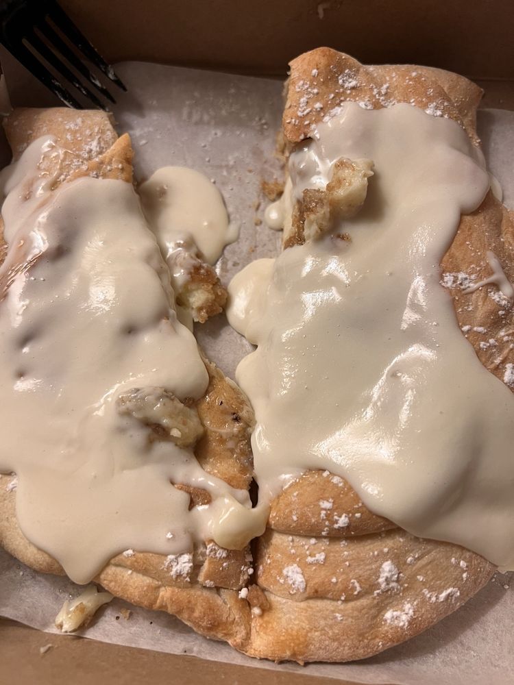 Food from Wonzone Calzone