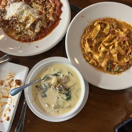 Lasagna, Bolognese and Hearty Tuscan Soup. Lasagna, Bolognese and Hearty Tuscan Soup.