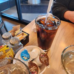 Brunch - Can't stop the plastic straw :(