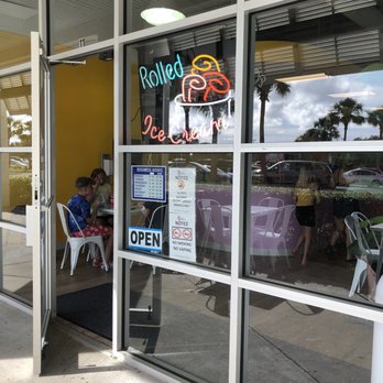 Curly Cream Rolled Ice Cream - Ice Cream & Frozen Yogurt Near Me - Destin, Florida Curly Cream Rolled Ice Cream - Ice Cream & Frozen Yogurt Near Me - Destin, Florida