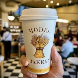 The Model Bakery - Hot Chai with Almond Milk