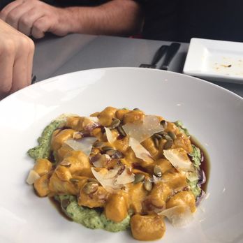Tinker Street - Pumpkin gnocchi- A savory dish that did not have an overwhelming pumpkin flavor. The gnocchi just melted in your mouth! - Wine Bars Near Me - Indianapolis, Indiana