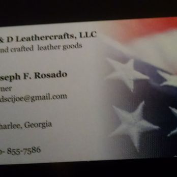 J and D Leathercrafts - Look for this guy! - Leather Goods Near Me J and D Leathercrafts - Look for this guy! - Leather Goods Near Me