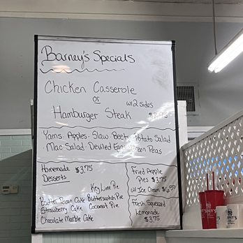 Barney's Cafe - Menu - American Near Me - Mount Airy, North Carolina