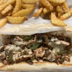 Champion Wings Fish - Chicken Philly 9/10 very delicious