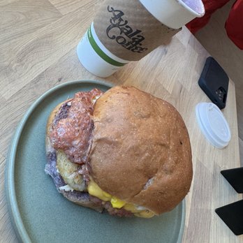 Ayala Coffee - Tocino breakfast sandwich - Cafes Near Me - Union, New Jersey Ayala Coffee - Tocino breakfast sandwich - Cafes Near Me - Union, New Jersey