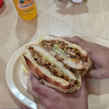 Catrina’s Kitchen - Chicken torta my son got and enjoyed - Mexican Near Me - Ontario, California