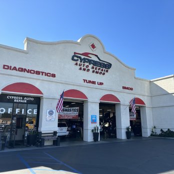 Cypress Auto Repair & Smog - Front of Cypress Auto Repair and Smog - Smog Check Stations Near Me - Cypress, California