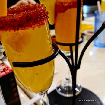 Mimosa Cafe - Mango and Pineapple Mimosas - Breakfast & Brunch Near Me - Bakersfield, California