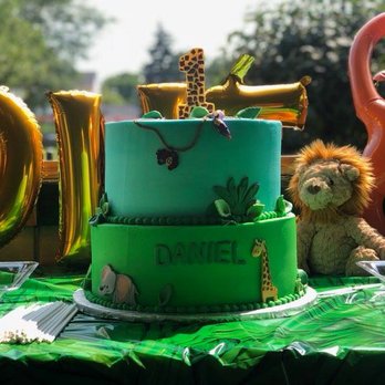Sweet Occasions - Wild One jungle birthday cake - Bakeries Near Me - Schaumburg, Illinois Sweet Occasions - Wild One jungle birthday cake - Bakeries Near Me - Schaumburg, Illinois