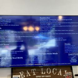 Dakota’s Counter - Menu 4-2024
