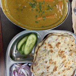 Akki Roti with Veg Kurma