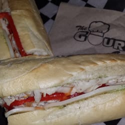 Gourmet Gang Kiosk - Turkey provolone sandwich