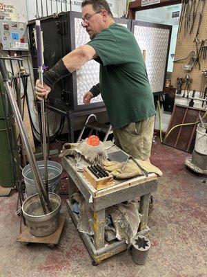 Manchester Hot Glass by null