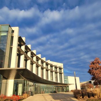 Simon Skjodt Assembly Hall - Front exterior from an angle - Basketball Courts Near Me - Bloomington, Indiana