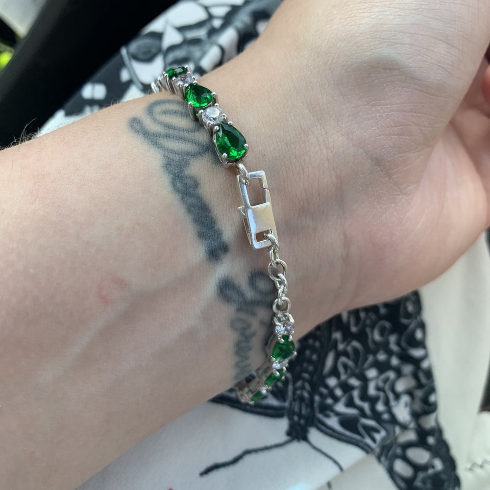 Vent - A tennis bracelet I had lengthened and the clasp was changed to prevent it from slipping off. - Jewelry Near Me - Portland, Oregon