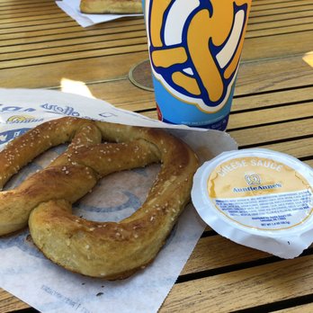 Auntie Anne's - Forgot to take pic of bottom of pretzel ‍ - Fast Food Near Me - Clinton Township, Michigan