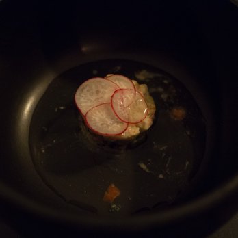 Restaurant Meille - Shrimp and fish ceviche, amazing broth! - Scandinavian Near Me - København