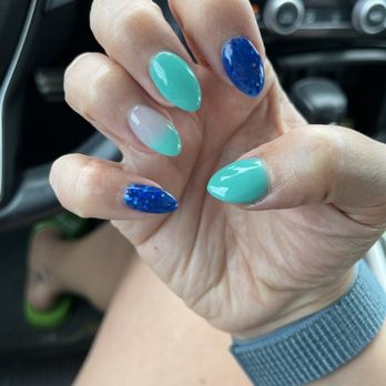 Paris Nails Studio - Another look at my almond shaped dip nails! - Nail Salons Near Me - Riverview, Florida Paris Nails Studio - Another look at my almond shaped dip nails! - Nail Salons Near Me - Riverview, Florida
