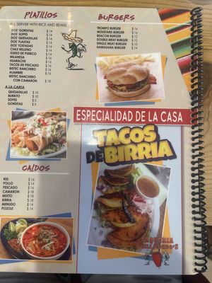 Menu photo 1 Chili Gordos Mexican Cafe Richardson, TX