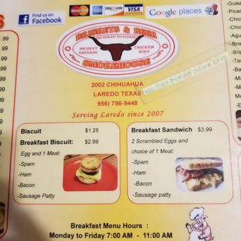 Briskets & Beer Smokehouse - Biscuit sandwich list - Barbeque Near Me - Laredo, Texas Briskets & Beer Smokehouse - Biscuit sandwich list - Barbeque Near Me - Laredo, Texas