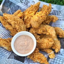 Chicken Finger & Cane's Sauce - finger licking good! Chicken Finger & Cane's Sauce - finger licking good!