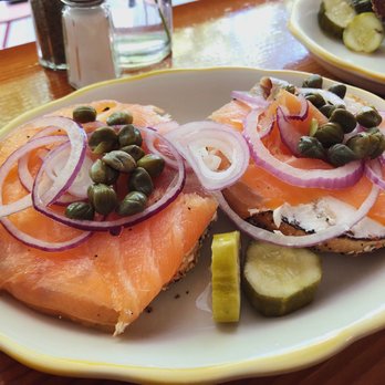 Wise Sons - Classic on an Everything Bagel - Breakfast & Brunch Near Me - Oakland, California Wise Sons - Classic on an Everything Bagel - Breakfast & Brunch Near Me - Oakland, California