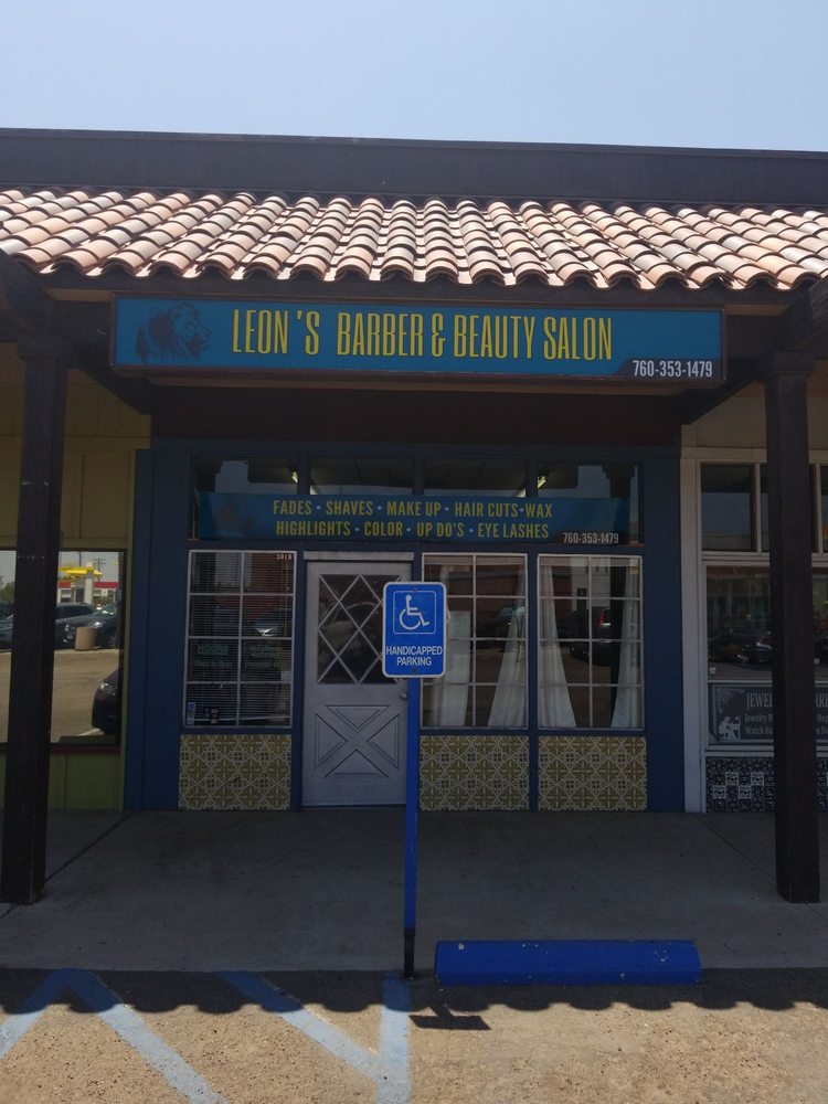 LEON’S BARBER & BEAUTY SALON 301 N Imperial Ave, El Centro, California Hair Salons Phone