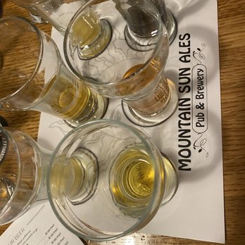 Mountain Sun Pub & Brewery - Beer and cider samples - Pubs Near Me - Boulder, Colorado