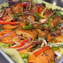 Art of Spice - Chicken tikka & Mint chutney and Tamarind sauce