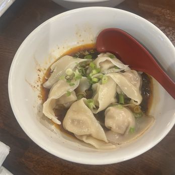 Wu Wei Din Chinese Cuisine - W1.Spicy Wonton(Pork) - Taiwanese Near Me - Plano, Texas Wu Wei Din Chinese Cuisine - W1.Spicy Wonton(Pork) - Taiwanese Near Me - Plano, Texas