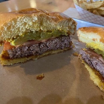 Rockin Rollerz Craft Burger - Plain hamburger - Burgers Near Me - Abilene, Texas Rockin Rollerz Craft Burger - Plain hamburger - Burgers Near Me - Abilene, Texas