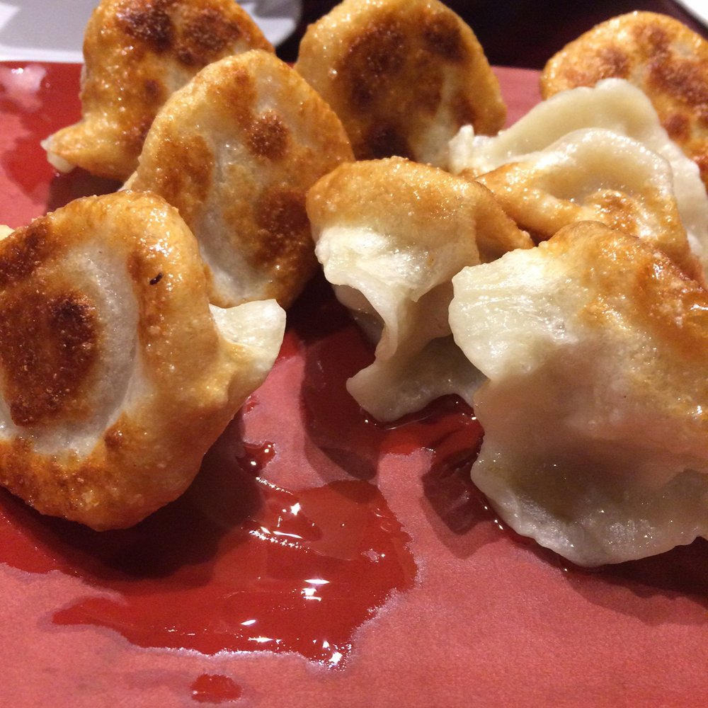 China Red - Greasy pan fried dumplings - Chinese Near Me - Melbourne, VIC