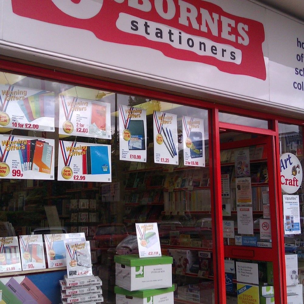 Osbornes Stationers - Cards & Stationery Near Me - Solihull, XWM Osbornes Stationers - Cards & Stationery Near Me - Solihull, XWM