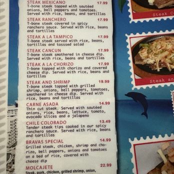 Cancun Mexican - Menu - Mexican Near Me - Warrensburg, Missouri